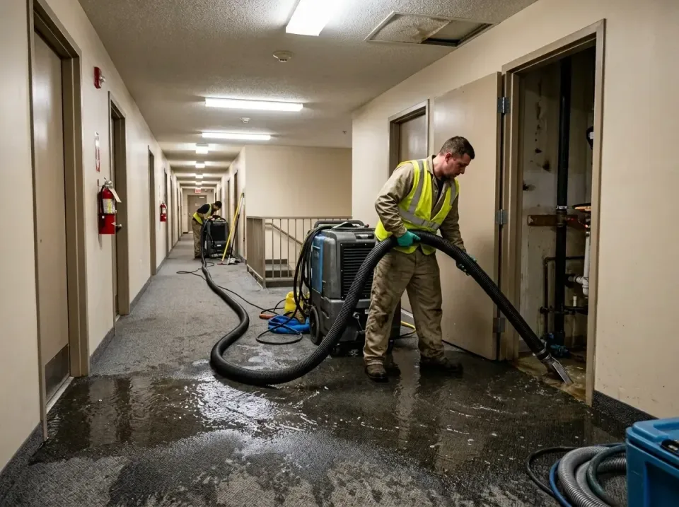 multi-unit-apartment-hallway-f-005 — frequently asked questions, Emergency Burst Pipe Water Extraction & Removal in Winterse…